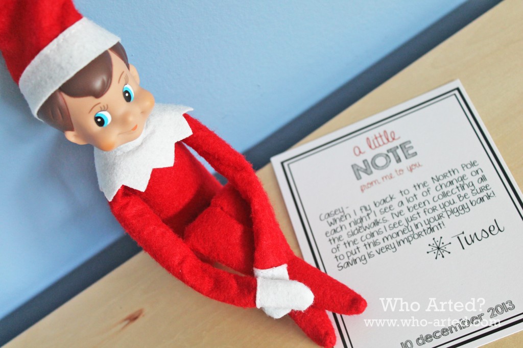 Elf on the Shelf Note Cards 02