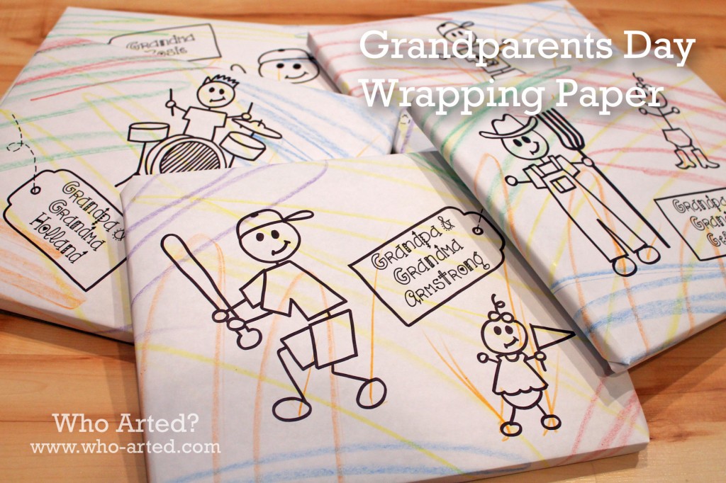 Grandparents Day Wrapping Paper 00