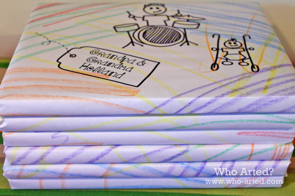 Grandparents Day Wrapping Paper 03