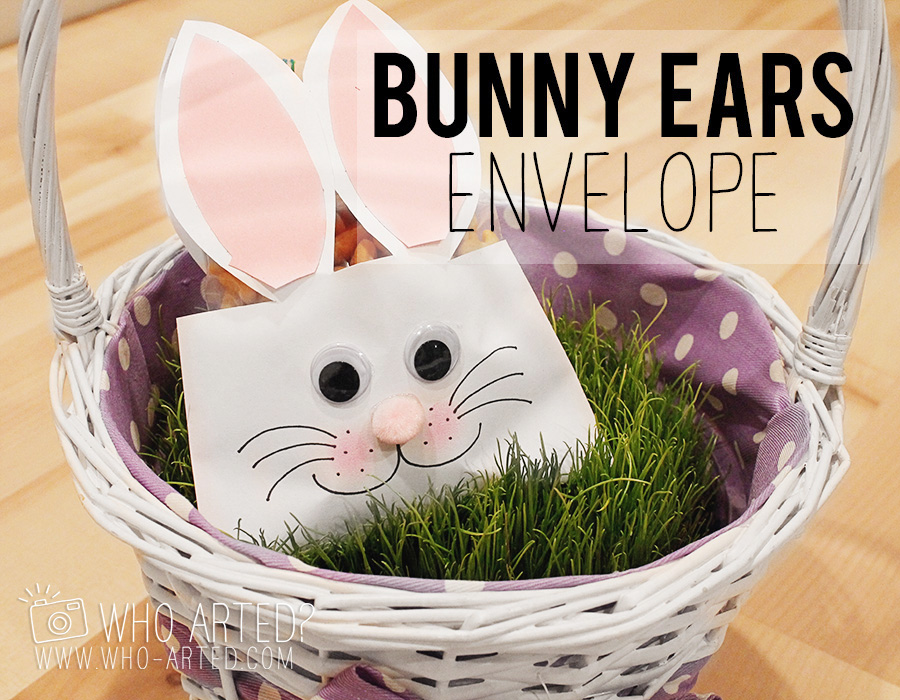 Easter Envelope Bunny Envelope Who Arted 00