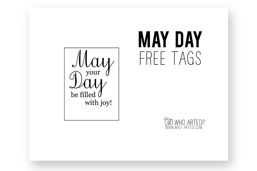 May Day Free Tags Who Arted 01