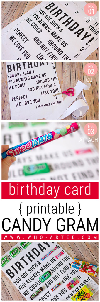Candy Gram Birthday Card 2 00 - Pinterest 02