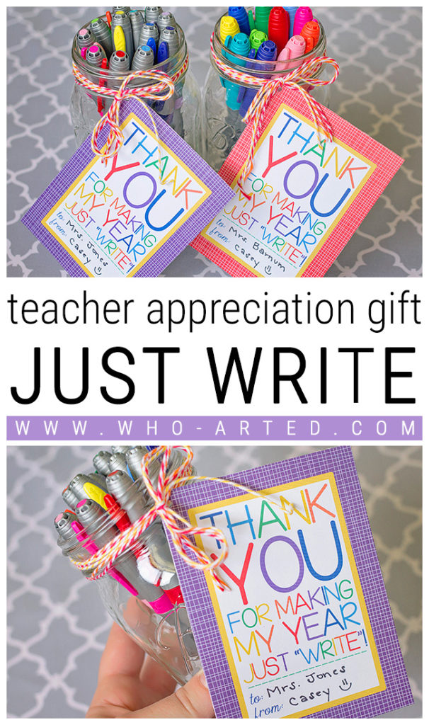 Teacher Appreciation Just Write - Pinterest 01