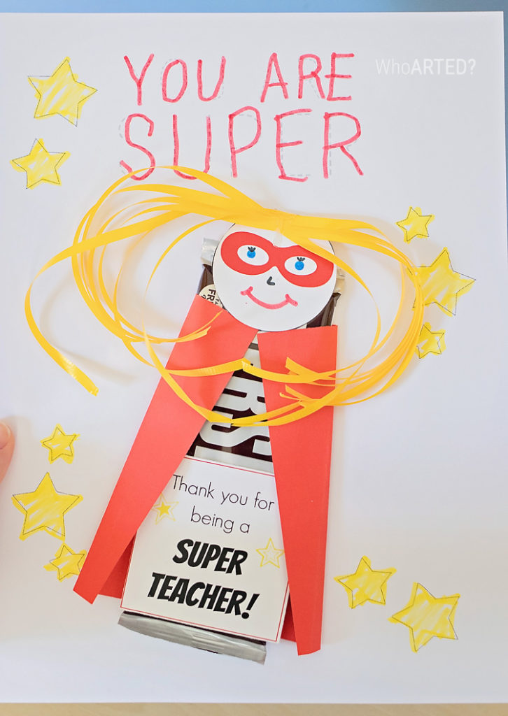 Teacher Appreciation Superhero