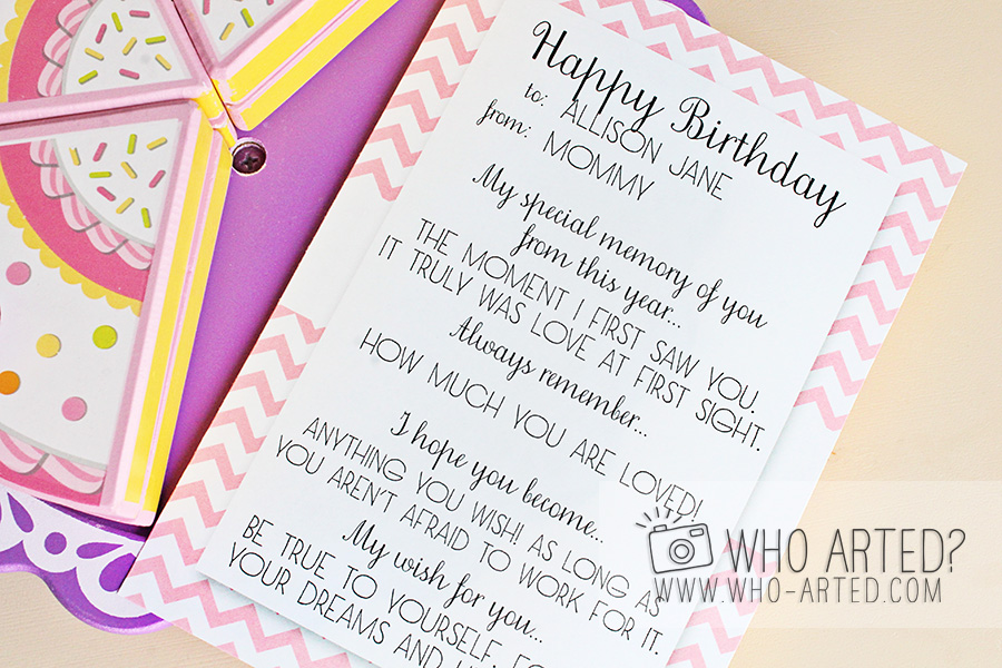 Birthday Memory Cards Template Who Arted 01